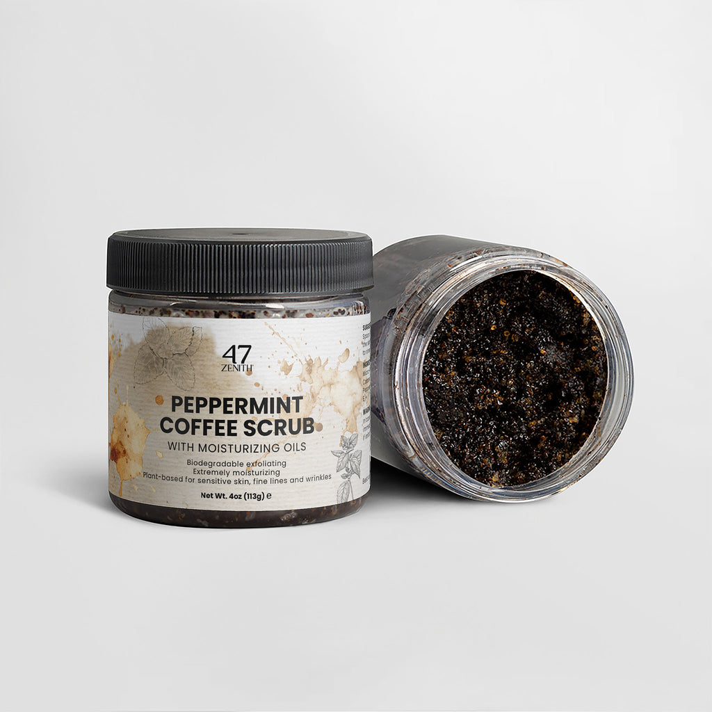 Peppermint Coffee Scrub