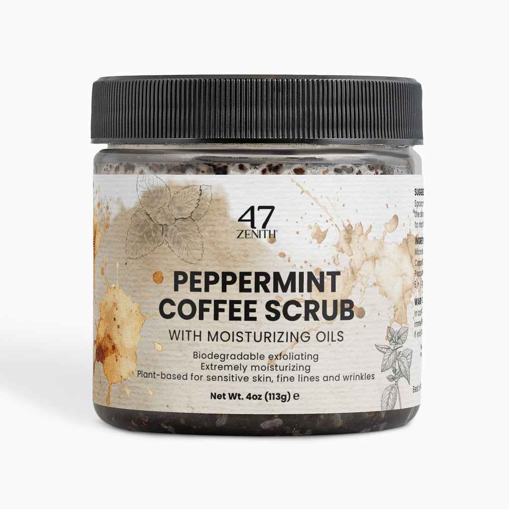 Peppermint Coffee Scrub