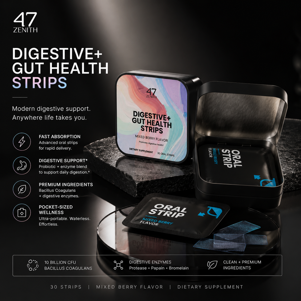 Digestive + Gut Health Strips