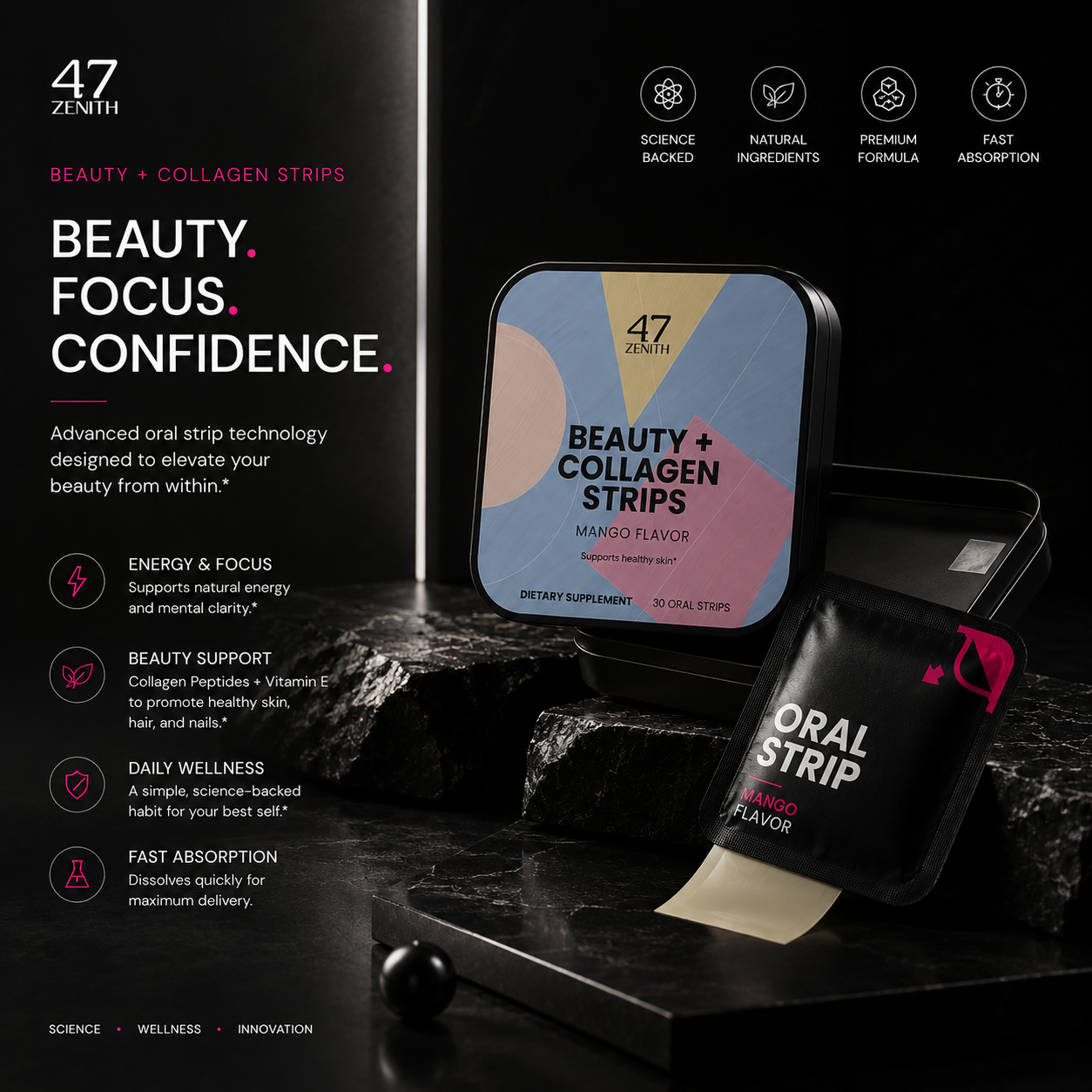 Beauty + Collagen Strips