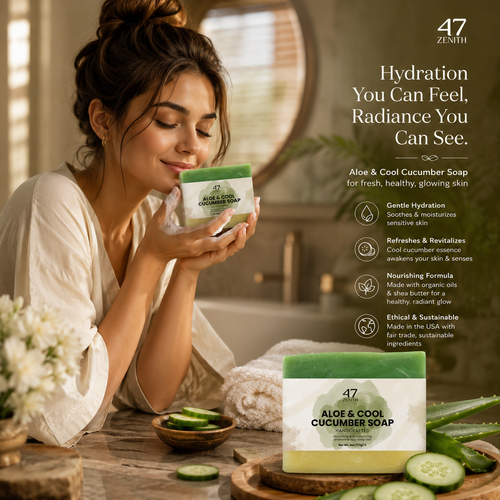 Aloe & Cool Cucumber Soap