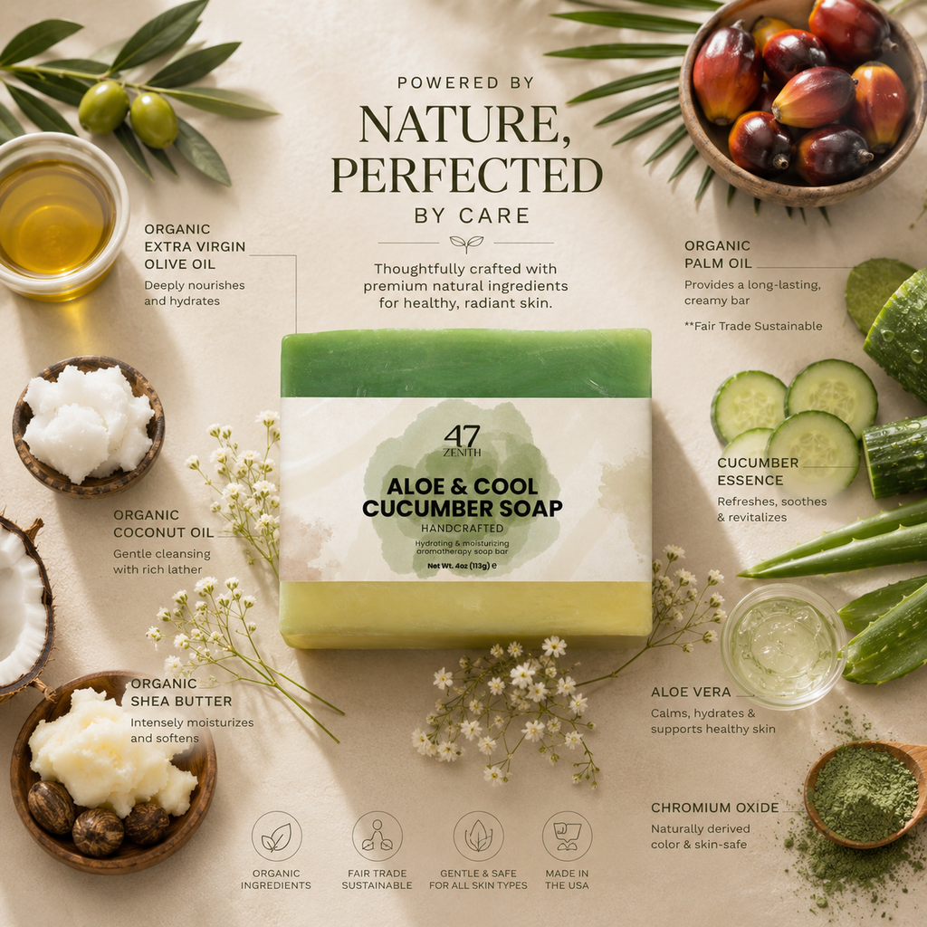 Aloe & Cool Cucumber Soap