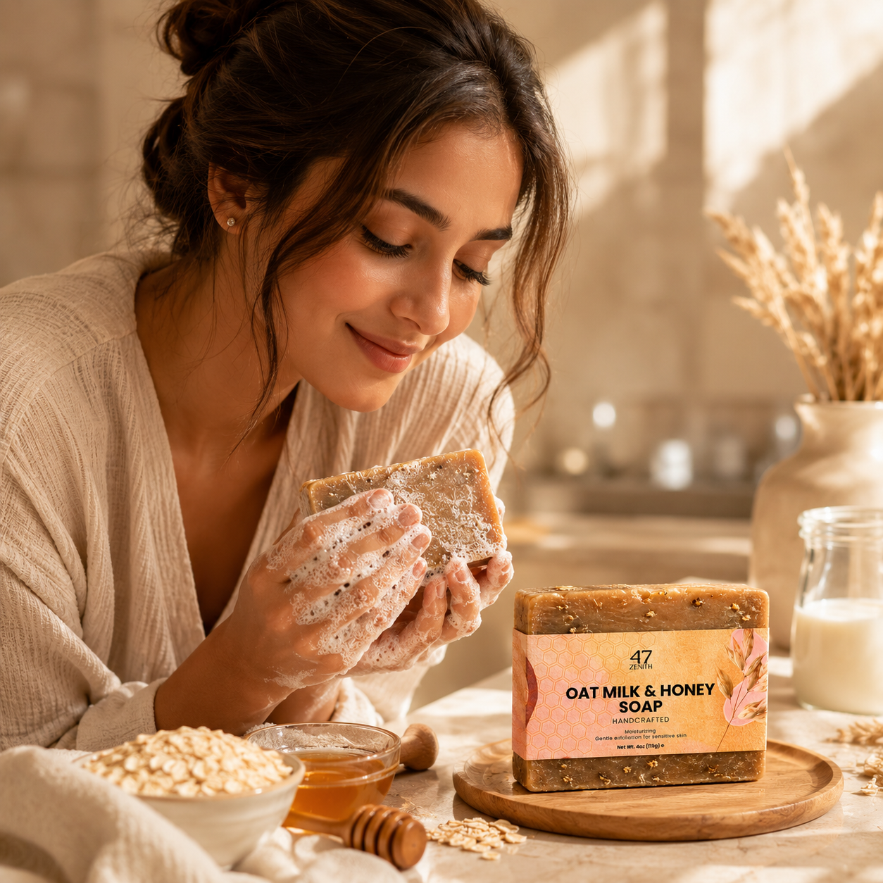 Oat Milk Honey Soap