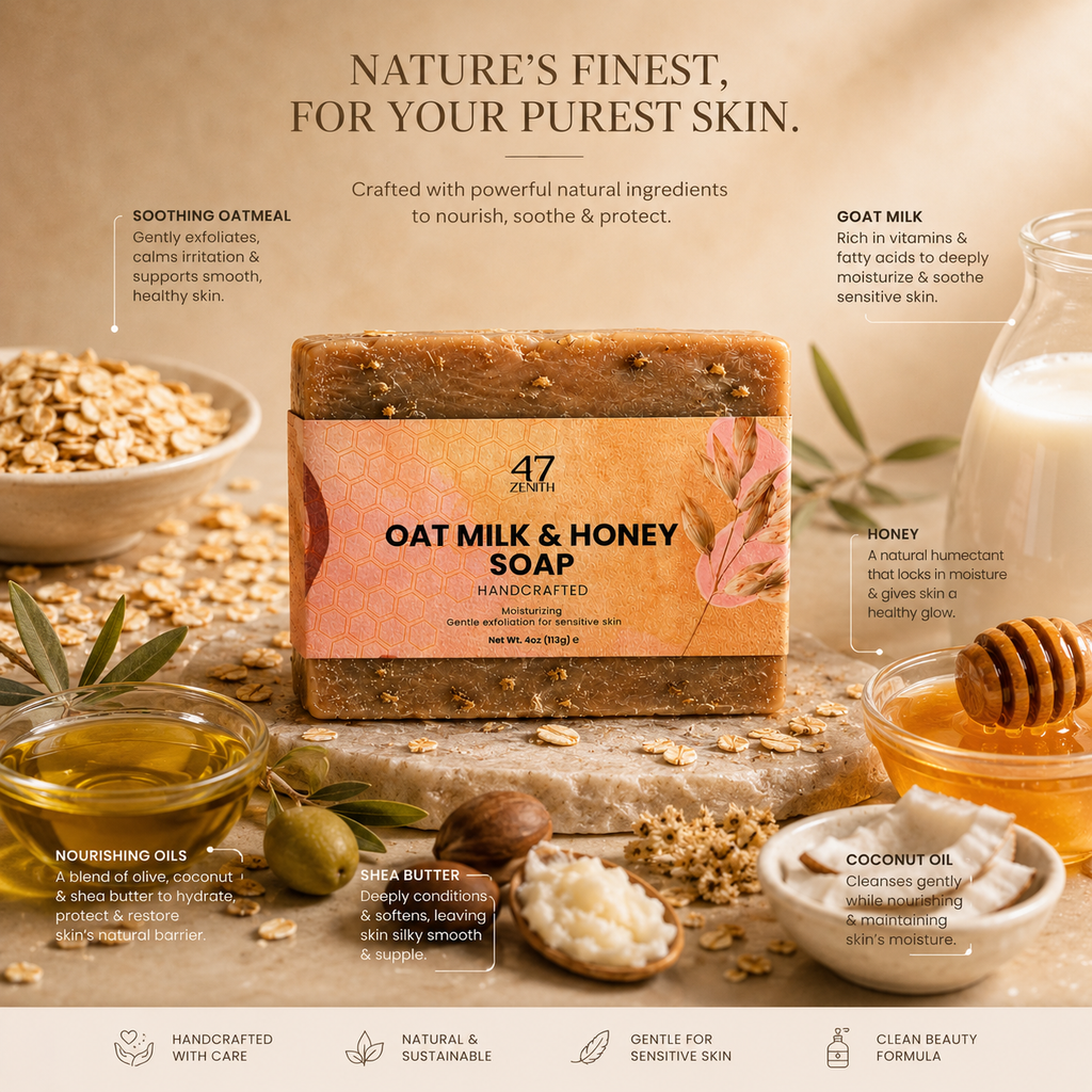 Oat Milk Honey Soap