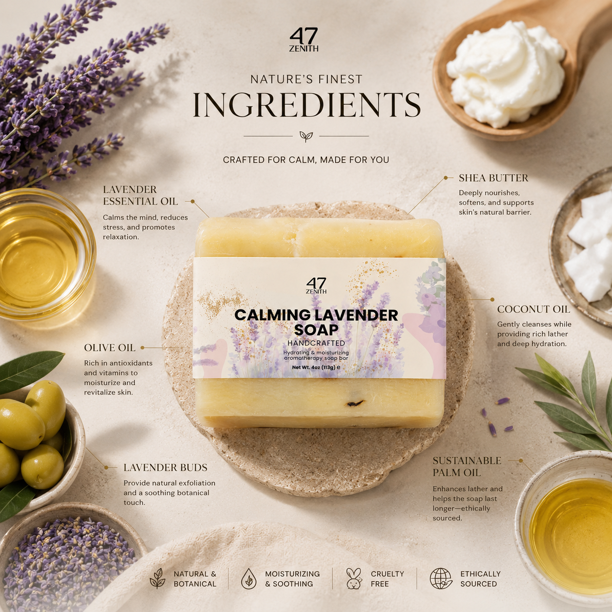 Calming Lavender Soap
