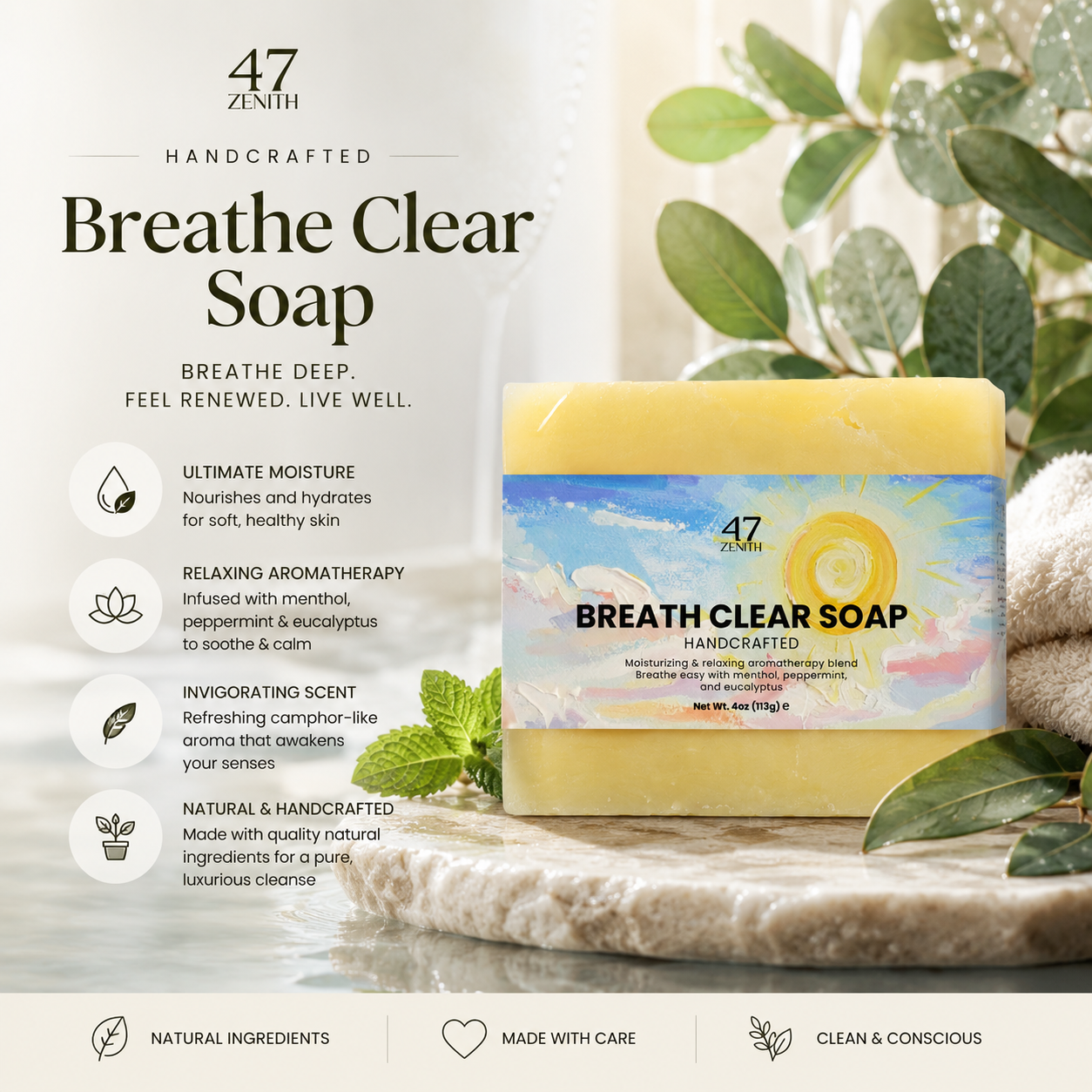 Breathe Clear Soap
