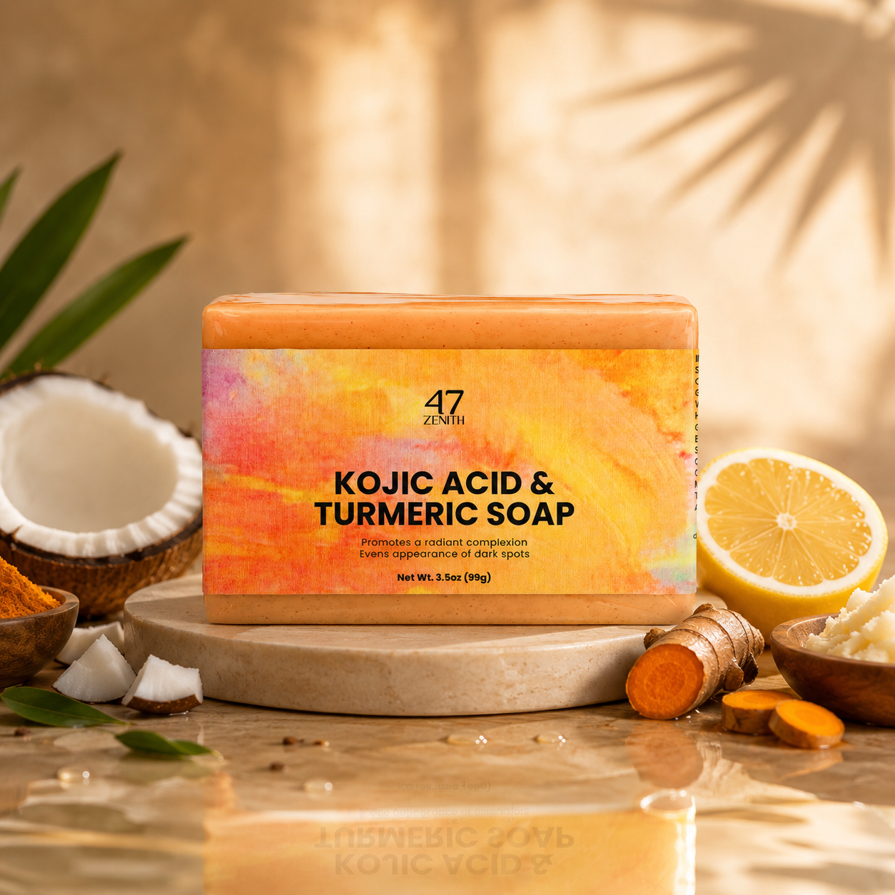 Kojic Acid & Turmeric Soap