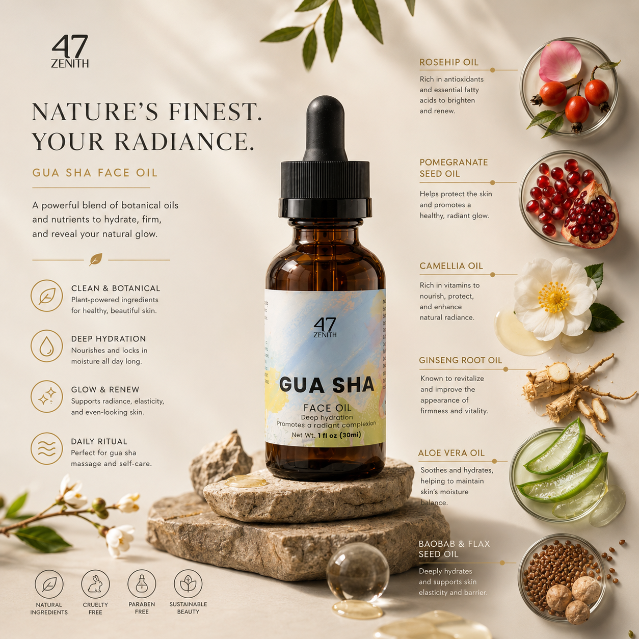 Gua Sha Face Oil