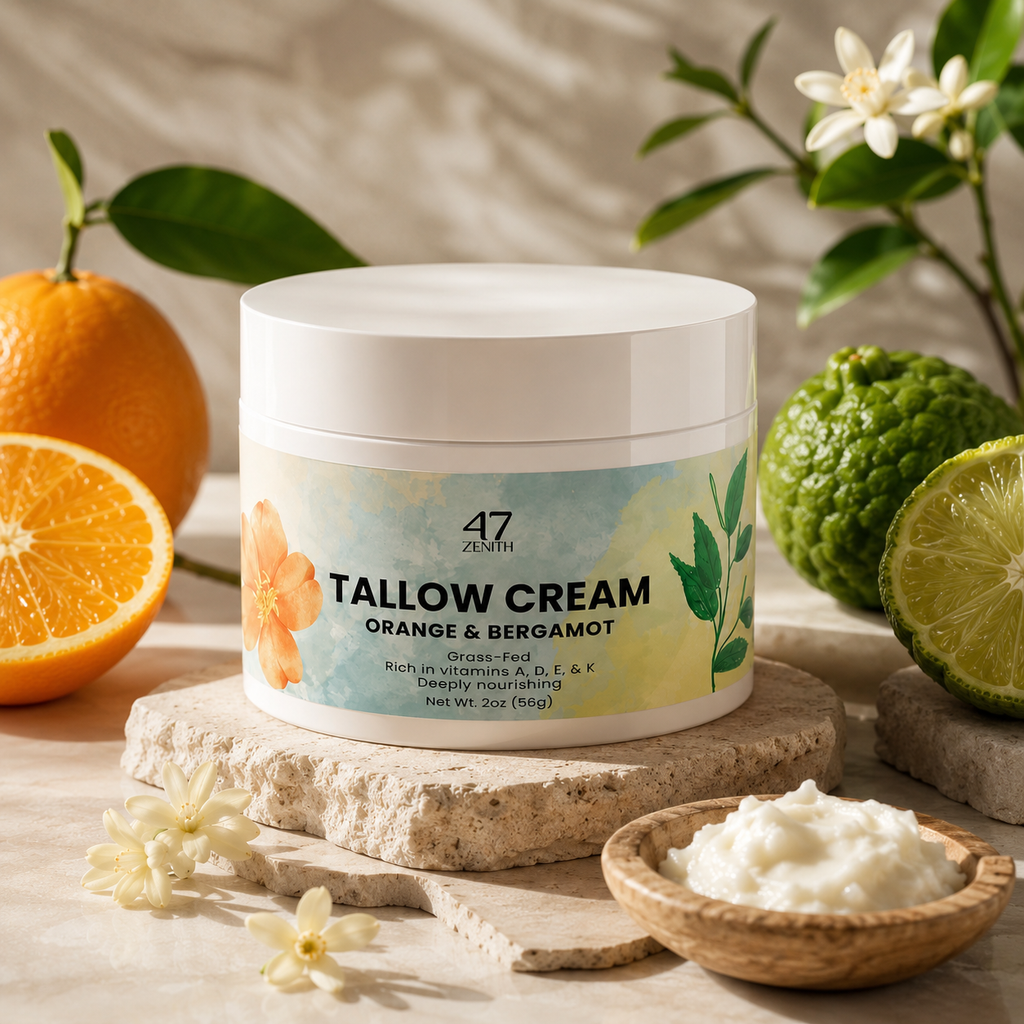 Tallow Cream Orange & Bergamot