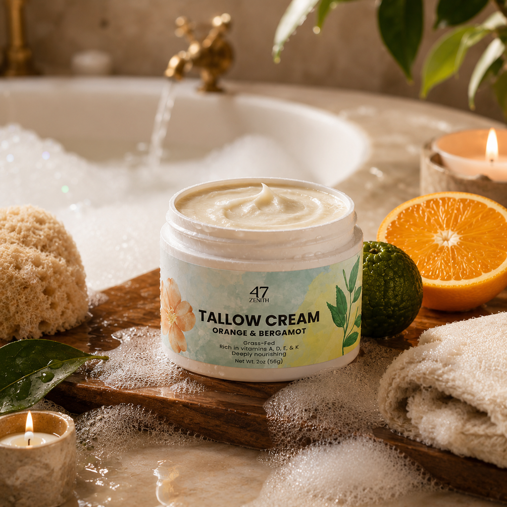 Tallow Cream Orange & Bergamot