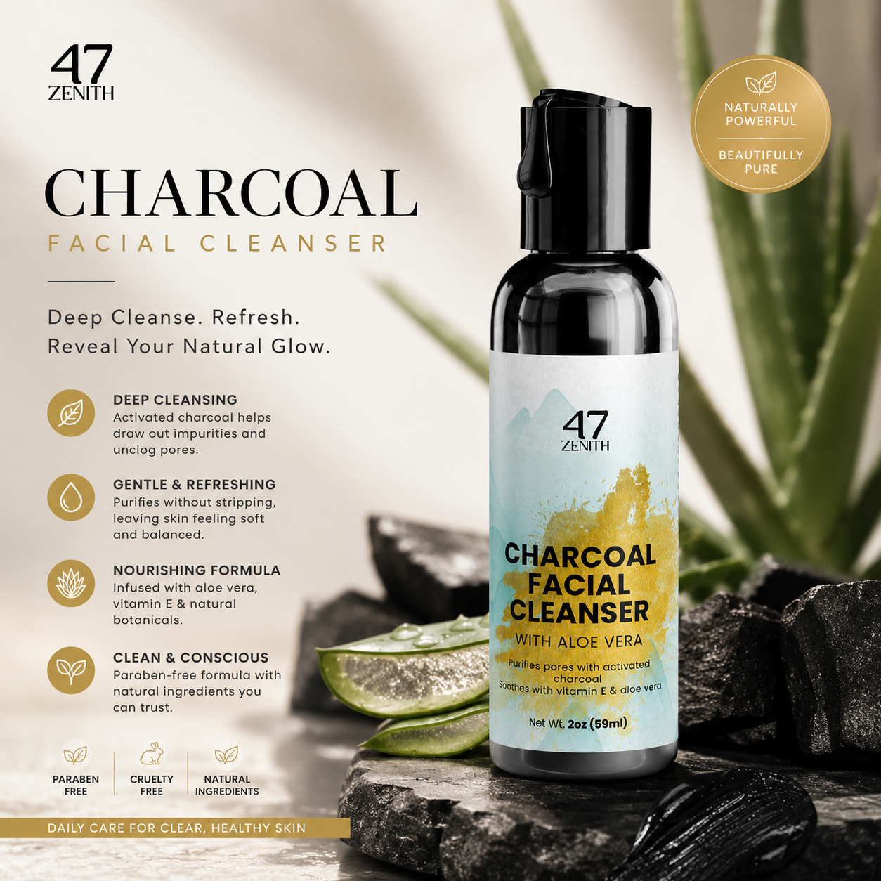 Charcoal Facial Cleanser