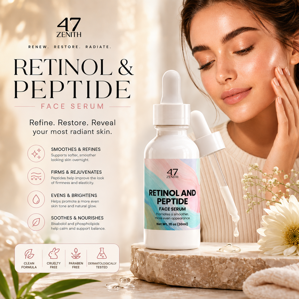 Retinol and Peptide Face Serum