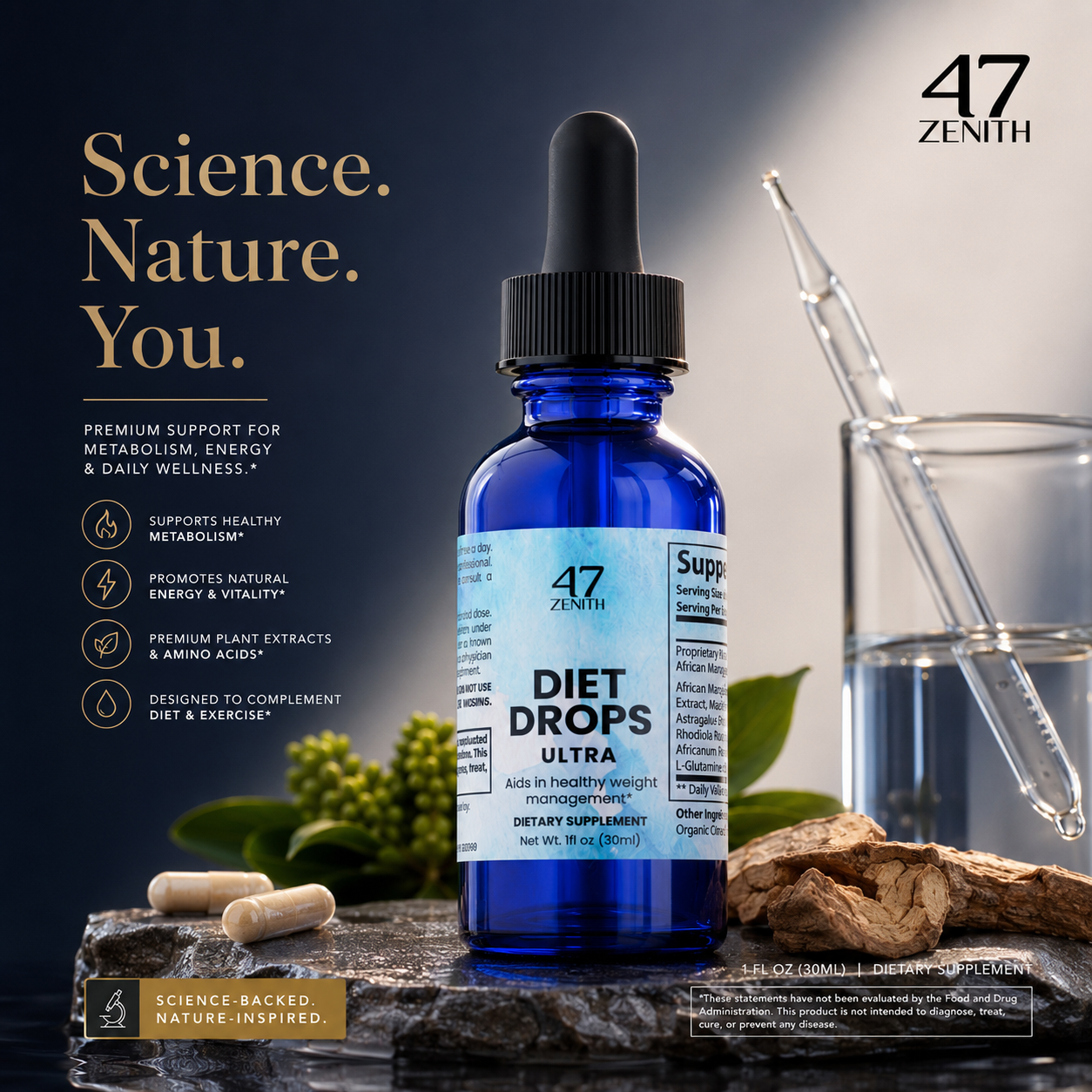 Diet Drops Ultra 1 oz