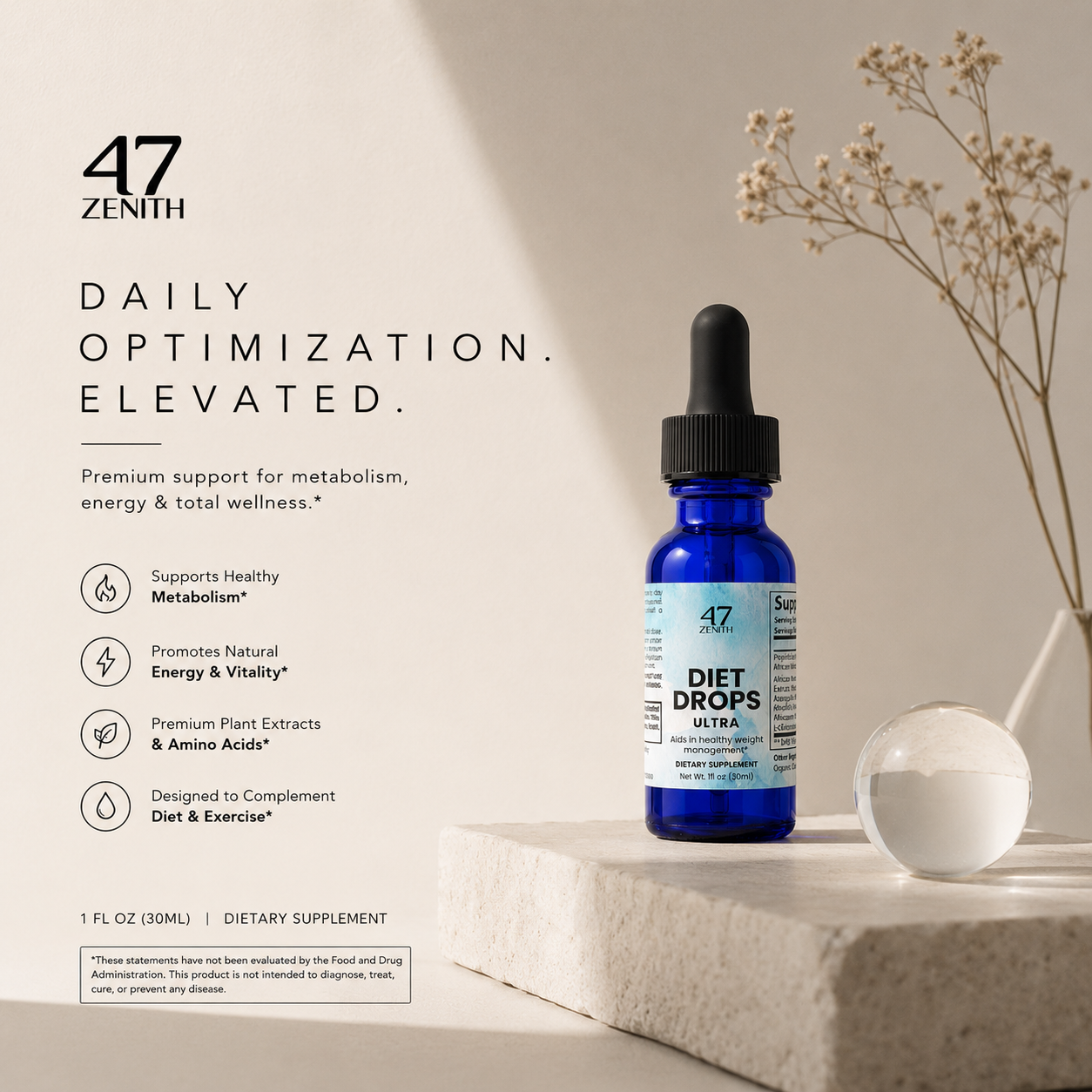 Diet Drops Ultra 1 oz