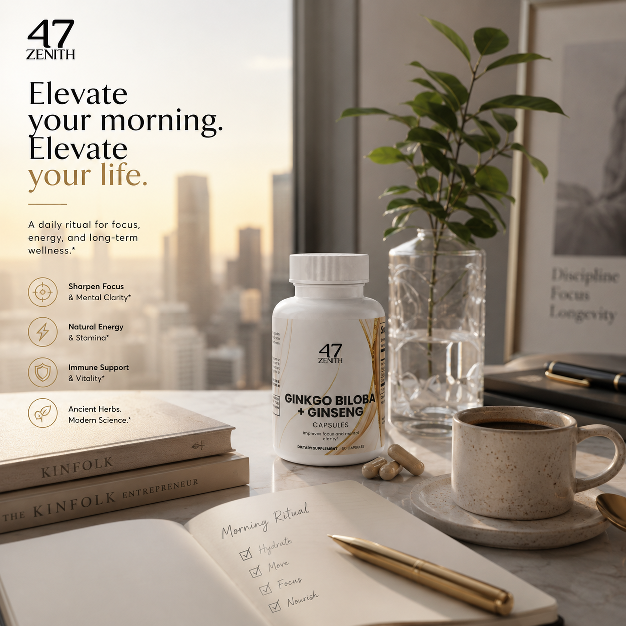 Ginkgo Biloba + Ginseng