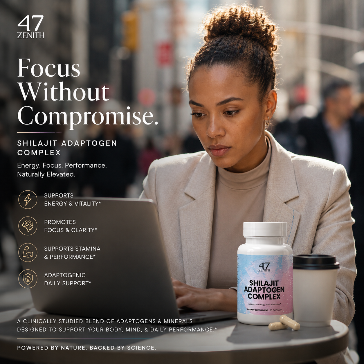 Shilajit Adaptogen Complex